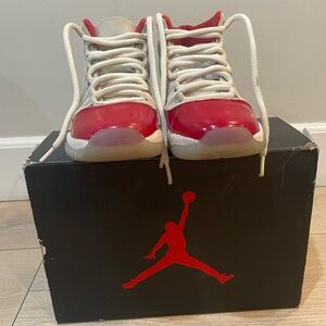 Jordan Kids Shoes Red and White